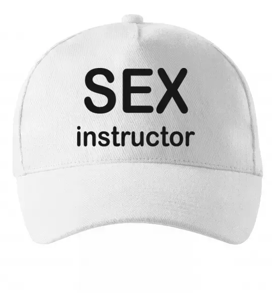 Кепка SEX INSTRUCTOR Білий фото