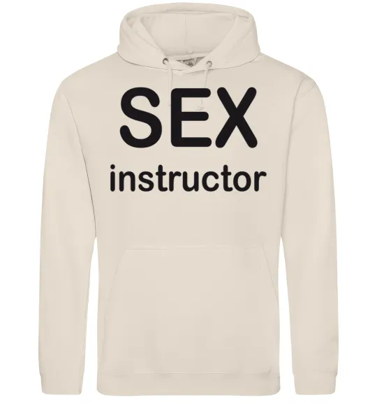 Мужская толстовка (худи) SEX INSTRUCTOR Таш фото