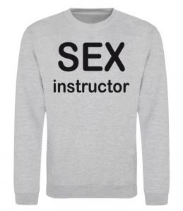 Свитшот SEX INSTRUCTOR Свитшот SEX INSTRUCTOR