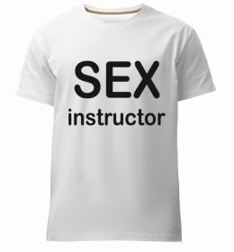 Чоловіча преміум футболка SEX INSTRUCTOR