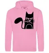 Мужская толстовка (худи) ANGRY CAT Розовый фото