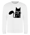 Свитшот ANGRY CAT Белый Свитшот ANGRY CAT Белый фото