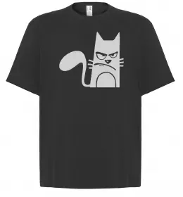 Футболка Оверсайз ШТРИХ-КОТ Белый фото