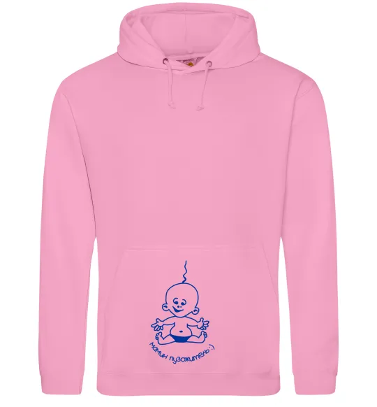 Жіноча толстовка (худі) Мамин пузожитель Рожевий фото