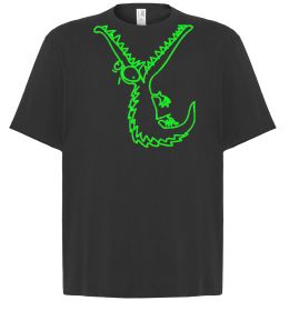 Футболка Оверсайз Крокодил