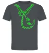 Мужская футболка Крокодил Графит фото