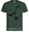 Мужская футболка ФОТОГРАФ Темно-зеленый фото