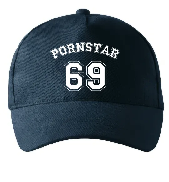 Кепка Надпись PORNSTAR 69 Темно-синій фото