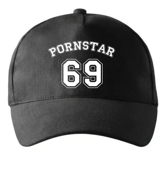 Кепка Надпись PORNSTAR 69 Чорний фото