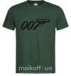 Мужская футболка MY NAME IS 007 Темно-зеленый фото