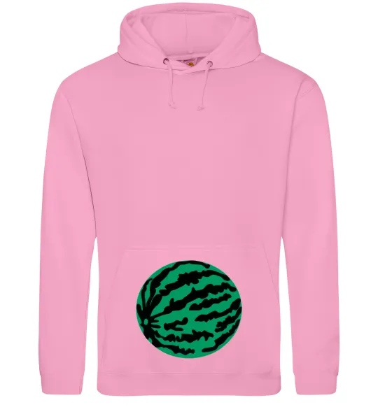 Жіноча толстовка (худі) Проковтнула кавун Рожевий фото