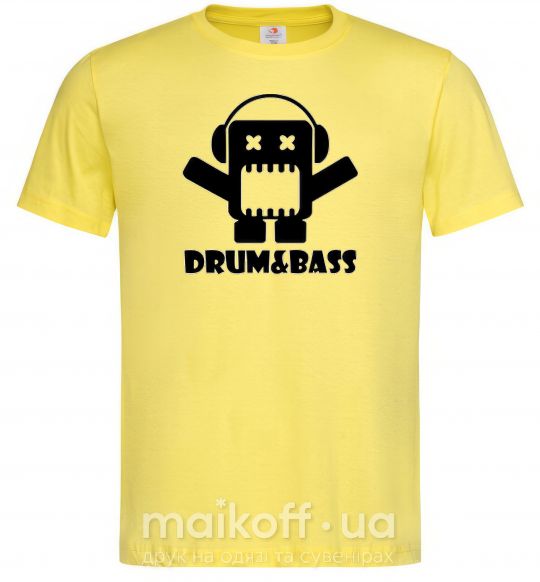 Мужская футболка DRUM&BASS Лимонный фото