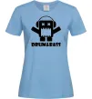 Женская футболка DRUM&BASS Голубой Женская футболка DRUM&BASS Голубой фото