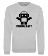 Свитшот DRUM&BASS Серый меланж фото