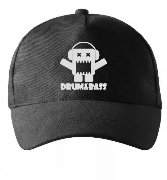 Кепка DRUM&BASS Чорний фото