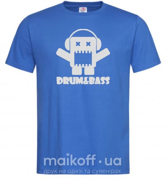 Мужская футболка DRUM&BASS Ярко-синий фото