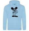 Жіноча толстовка (худі) Міккі Маус №2 Блакитний фото