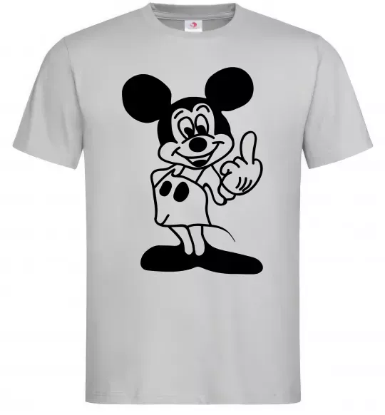 Чоловіча футболка Міккі Маус №2 Сірий фото