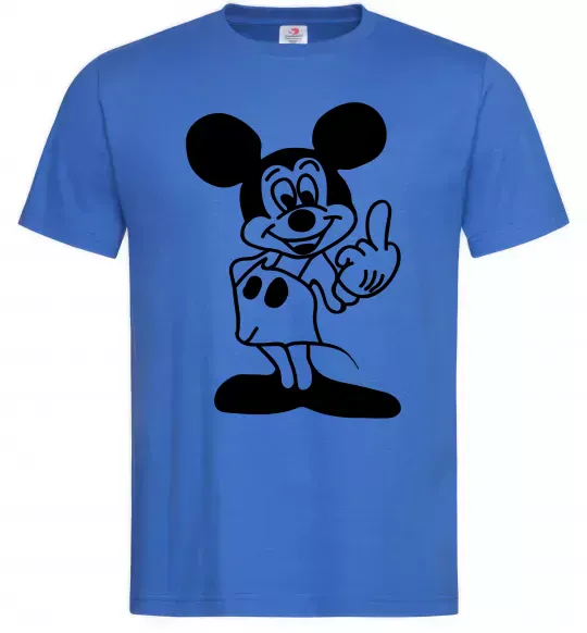 Чоловіча футболка Міккі Маус №2 Яскраво-синій фото