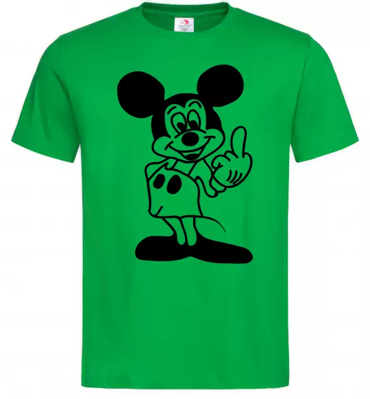 Чоловіча футболка Міккі Маус №2 Зелений фото