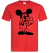 Чоловіча футболка Міккі Маус №2 Червоний фото