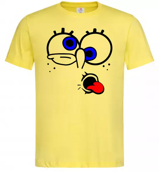 Мужская футболка ГУБКА БОБ Лимонный фото
