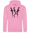 Чоловіча толстовка (худі) IEROGLIF Рожевий фото