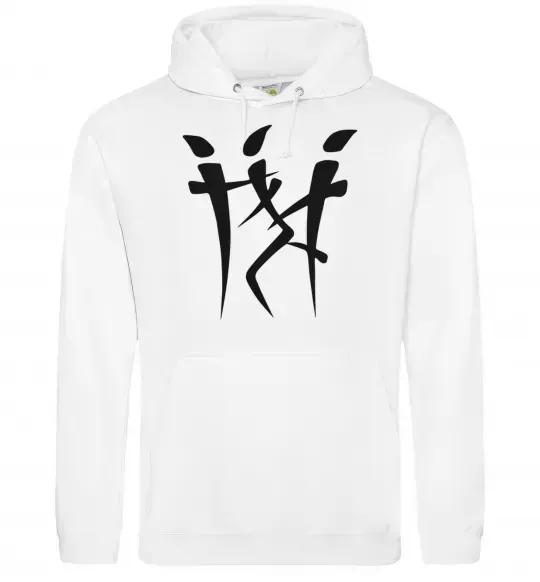 Мужская толстовка (худи) IEROGLIF Белый фото