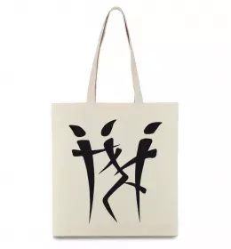 Эко-сумка IEROGLIF Бежевый фото