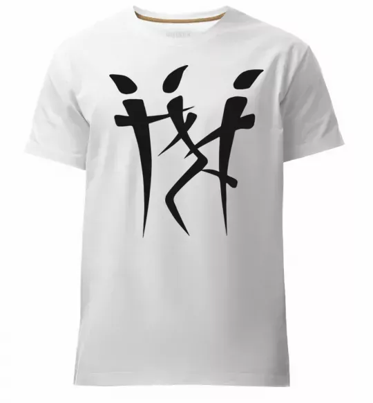 Чоловіча преміум футболка IEROGLIF Білий фото