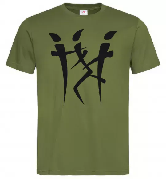 Чоловіча футболка IEROGLIF Оливковий фото