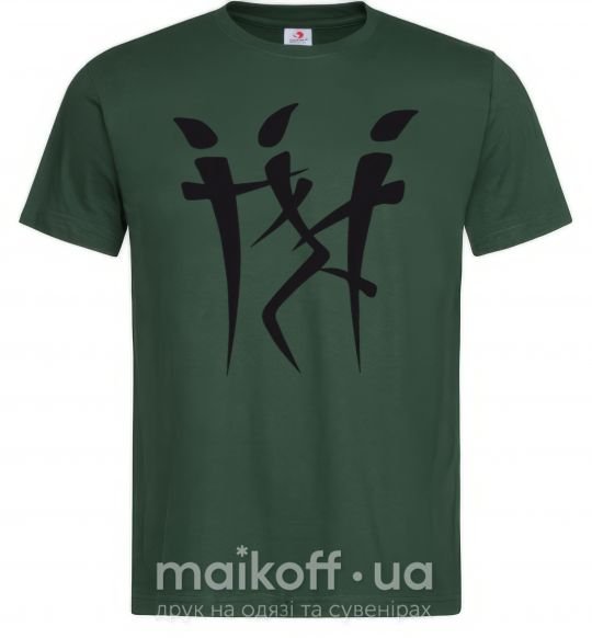 Мужская футболка IEROGLIF Темно-зеленый фото