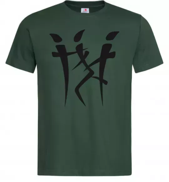 Чоловіча футболка IEROGLIF Темно-зелений фото