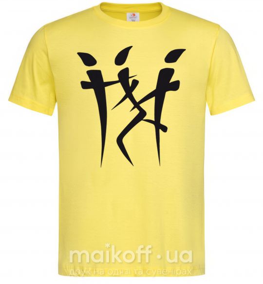 Мужская футболка IEROGLIF Лимонный фото