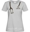 Женская футболка LOVE DR. Серый фото