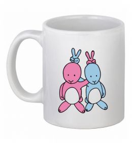 Чашка керамическая PASTEL RABBITS
