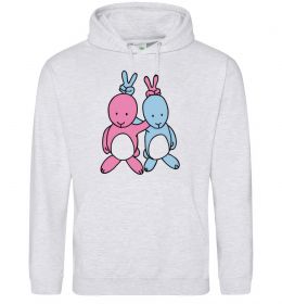 Женская толстовка (худи) PASTEL RABBITS