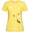Женская футболка ЛИСА Лимонный фото