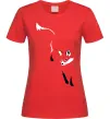 Жіноча футболка Лисиця Червоний фото