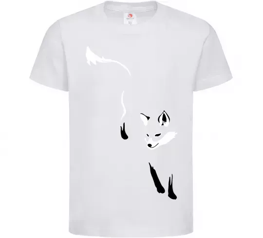 Дитяча футболка Лисиця Білий фото