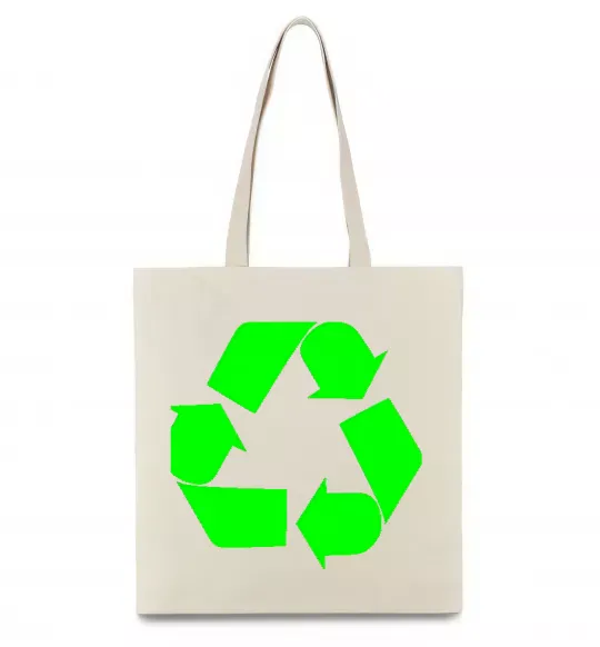 Эко-сумка RECYCLING Eco brand Бежевый фото