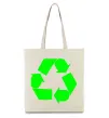 Эко-сумка RECYCLING Eco brand Бежевый фото