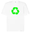 Футболка Оверсайз RECYCLING Eco brand Белый фото