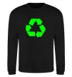 Світшот RECYCLING Eco brand Чорний фото