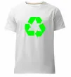Чоловіча преміум футболка RECYCLING Eco brand Білий фото