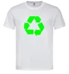 Мужская футболка RECYCLING Eco brand Белый фото