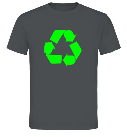 Мужская футболка RECYCLING Eco brand Графит фото