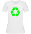 Жіноча футболка RECYCLING Eco brand Білий фото