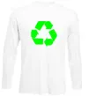 Лонгслів RECYCLING Eco brand Білий фото