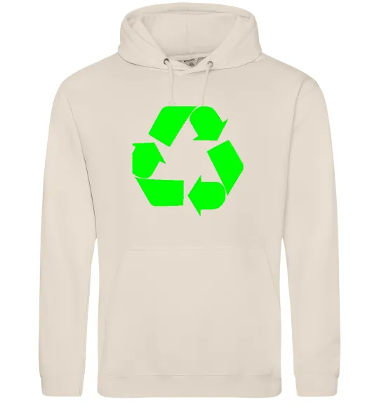 Мужская толстовка (худи) RECYCLING Eco brand Таш фото